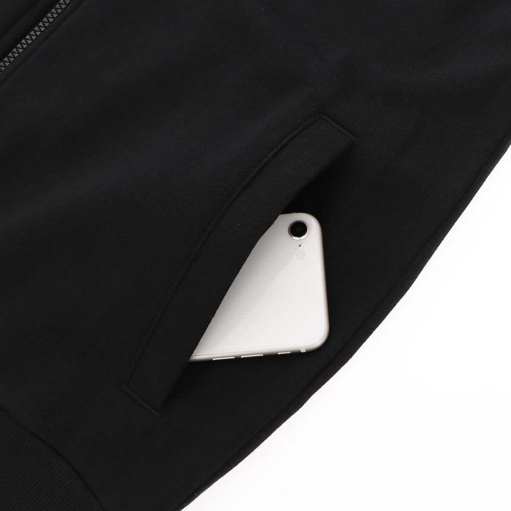 Emporio Armani ICONIC TERRY Iconic Terry Brushed Lining Top and Bottom Set Full Zip Long Sleeve Pajamas Loungewear Loungewear EU Size Present 54075717