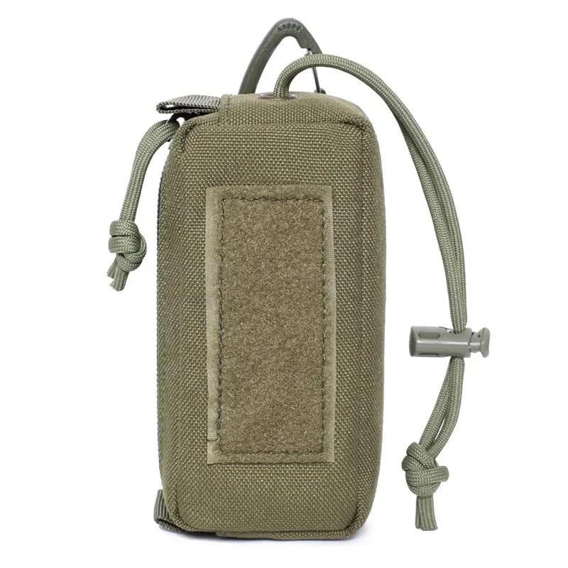 Molle Tactical Pouch EDC Wallet Belt Waist Pack Bag Utility Purse Outdoor Hunting Hiking Camping Accessories Organizer