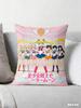 Подушка Сейлор Мун Любимая фанатами аниме Принт Внутренних Воительниц Декоративная подушка для фанатов Волшебная Девушка Декор для дома и энтузиасты аниме