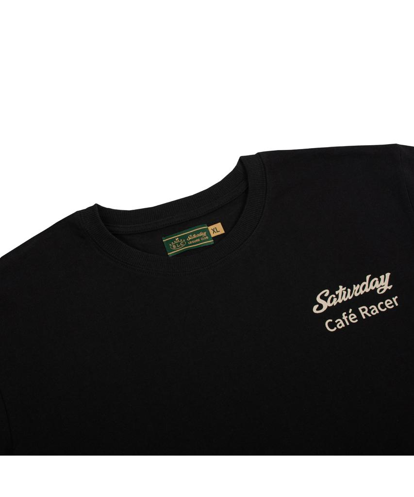 Seleodeilejeokeulleob Субботняя футболка Cafe Racer(унисекс)
