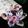 Healing Crystals Jewelry Counter Crystals Lotus Flower Tabletop Crafts Fengshui Ornaments