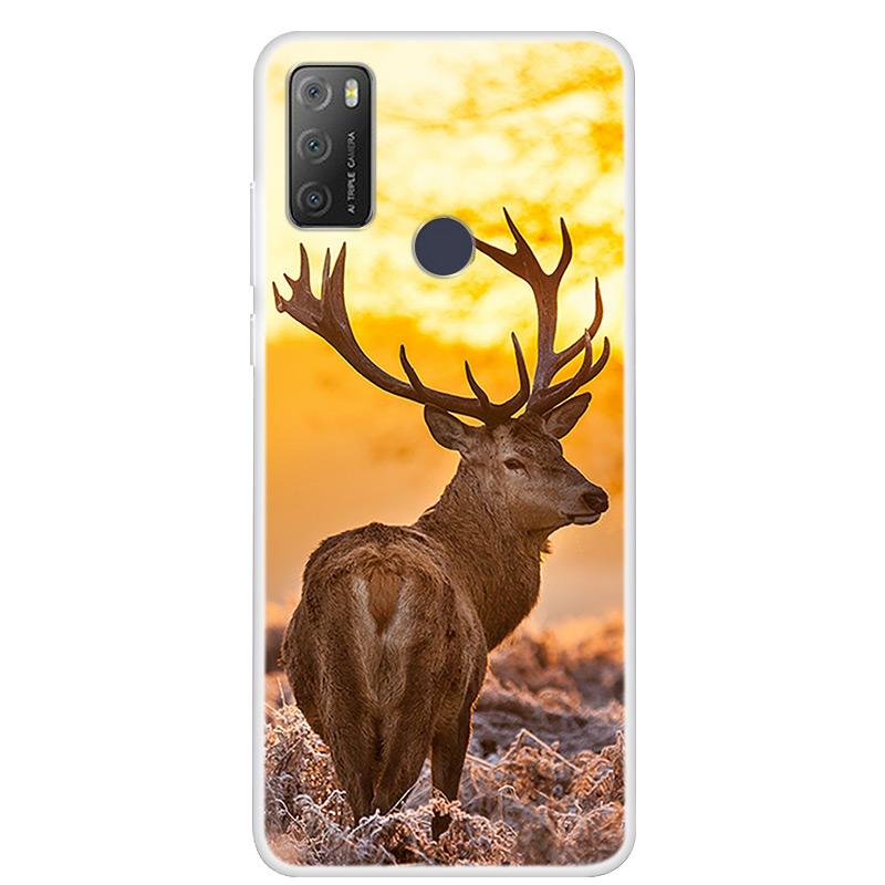 Для Alcatel 1S 2021 чехол роскошный силиконовый мягкий чехол из ТПУ для телефона Alcatel 1S 2020 противоударный милый бампер из ТПУ Fundas Coque
