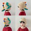 Cartoon Dinosaur Ear Protection Hat Cute Knit Beanie Hats Fashion Earflap Caps for Children