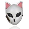 Japanese Anime Demon Slayer Mask Kimetsu No Yaiba Cosplay Sabito Kamado Tanjirou Halloween Party Costume Masks
