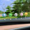 Cute Shaking Bobble Head Flower Car Interior Ornament Decorative Flowers