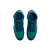 Женские кроссовки Air Jordan 1 Mid Teal French Blue Sky-J-Teal Sky-J-French-Blue White BQ6472-301