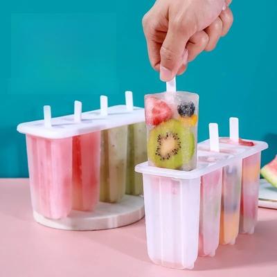 Домашние формы для мороженого и эскимо, Формы-коробочки для замороженных фруктов, кубиков льда и мороженого