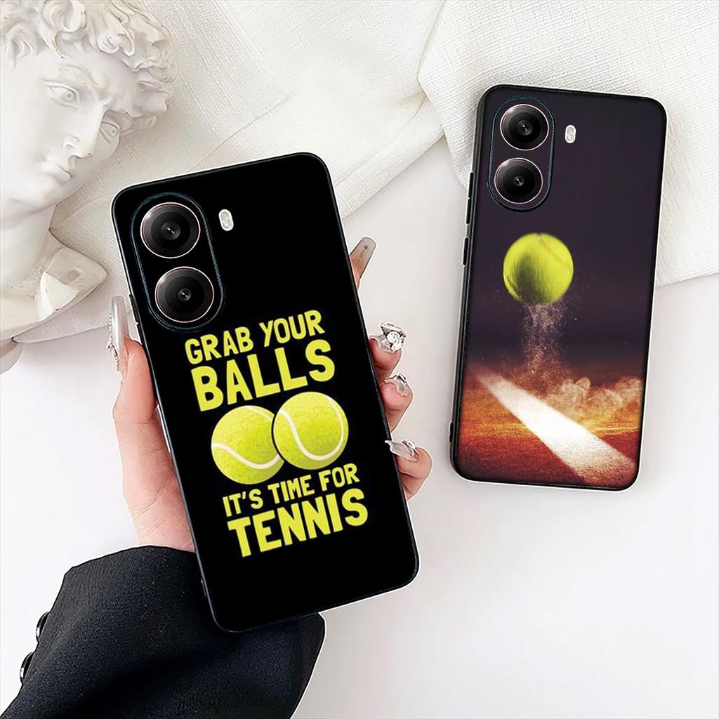 Чехол для телефона 'Теннисный фанат' для Xiaomi Poco C85 C65 C75 X7 X6 M6 M8 F7 F8 Ultra F6 Pro 4G 5G Защитный чехол