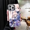 Мягкий чехол для телефона Genshin Impact Design для iPhone 15 16 17 Pro Max 17Air 16E 14 Plus 13 12 Mini Ударопрочный чехол Задняя крышка