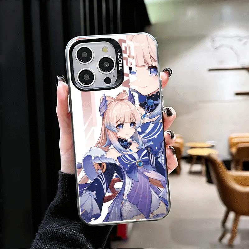 Мягкий чехол для телефона Genshin Impact Design для iPhone 15 16 17 Pro Max 17Air 16E 14 Plus 13 12 Mini Ударопрочный чехол Задняя крышка