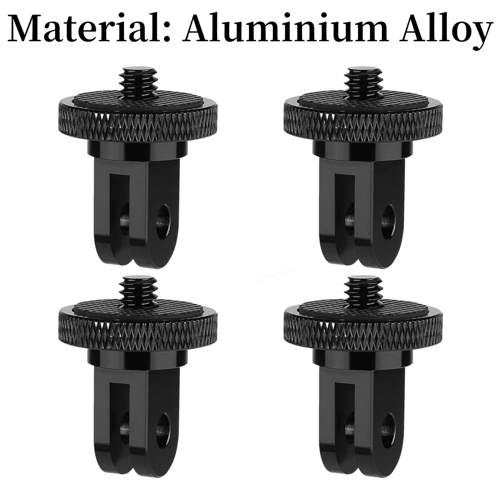 Адаптер для штатива с винтом 1/4 дюйма, вращающийся на 360 градусов, для Go Pro Hero 12 11 10 9 8, аксессуары для камер Insta-360 One X4 X3 X2