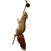 Artificial Squirrel Decoration Christmas Tree Hanging Ornament For Door Mantel Window Wedding Christmas Party Decoration