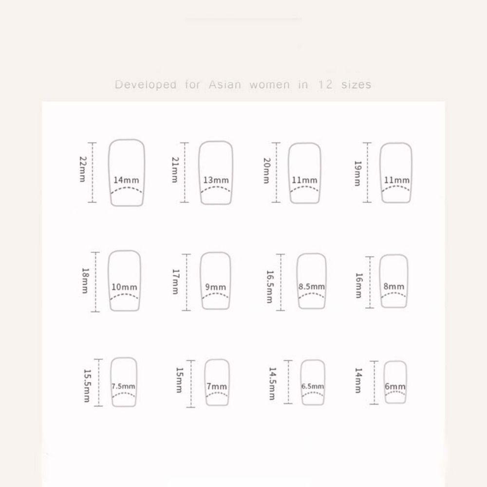 Французские накладные ногти, длинные квадратные ногти, модные ногти для женщин и девочек