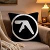 AAphex TTwin Album Cover Cushion Cover Soft Plush Cushion Cover Double Print And Invisible Zipper For Sofa Home Car Use