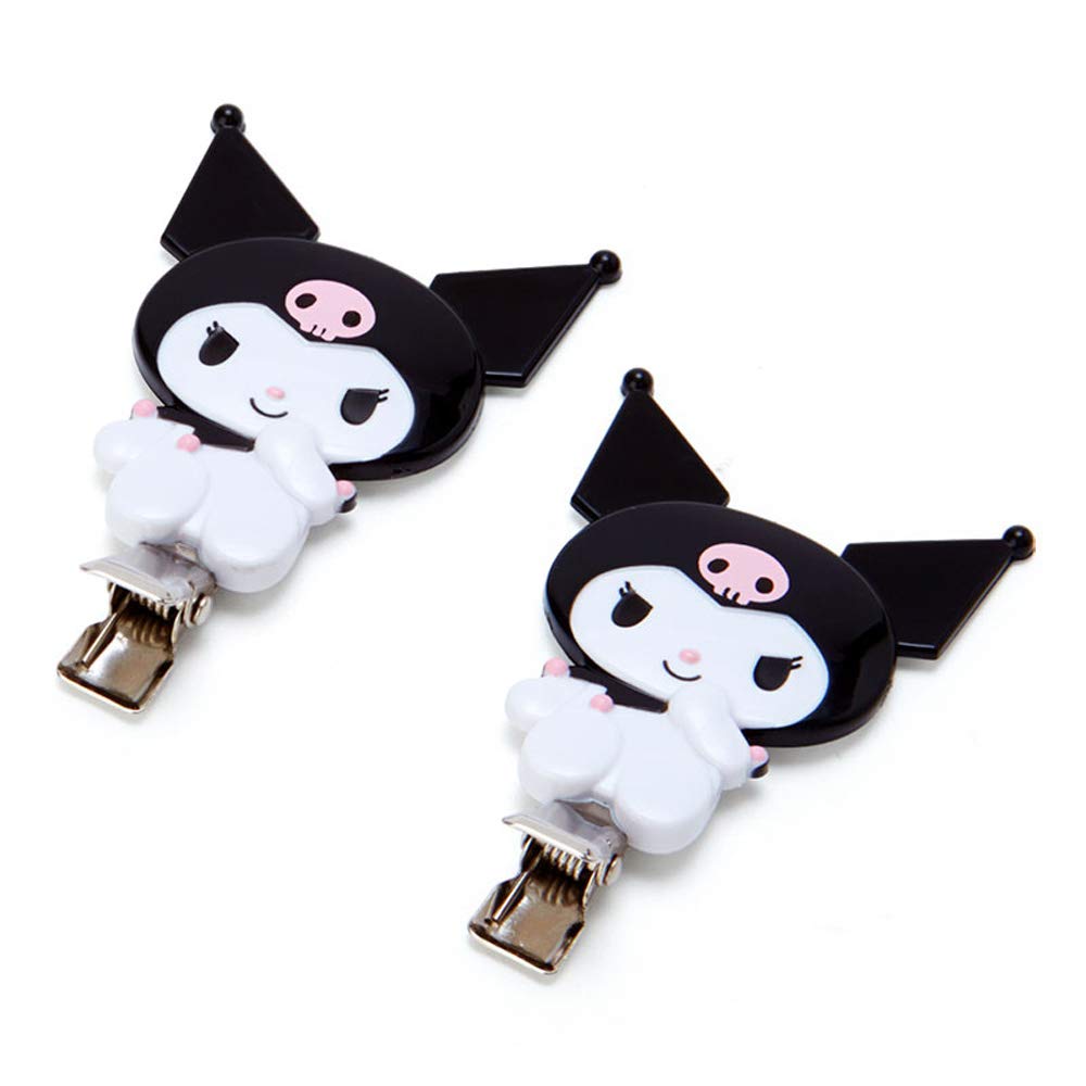 Зажим для челки Sanrio Kuromi x 1 x см PP Набор из 2 шт. (вертикальный) приблизительно. 3.5 4.5 С-315826