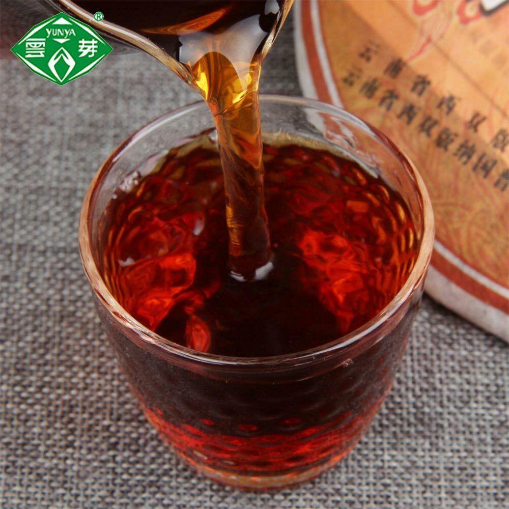 Puwen YUNYA 2006 Пуэр Спелый Пуэр "Фенкс" Фэн Бин Шу Пуэр Чайный торт 400г