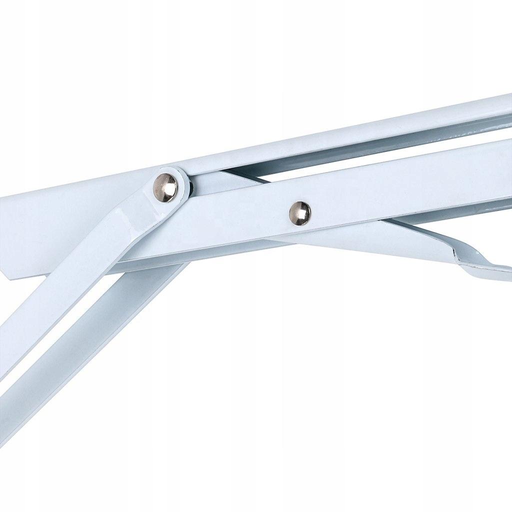 2X Foldable Table Top Shelf Support Bracket Strong Durable - 300 White Tmy