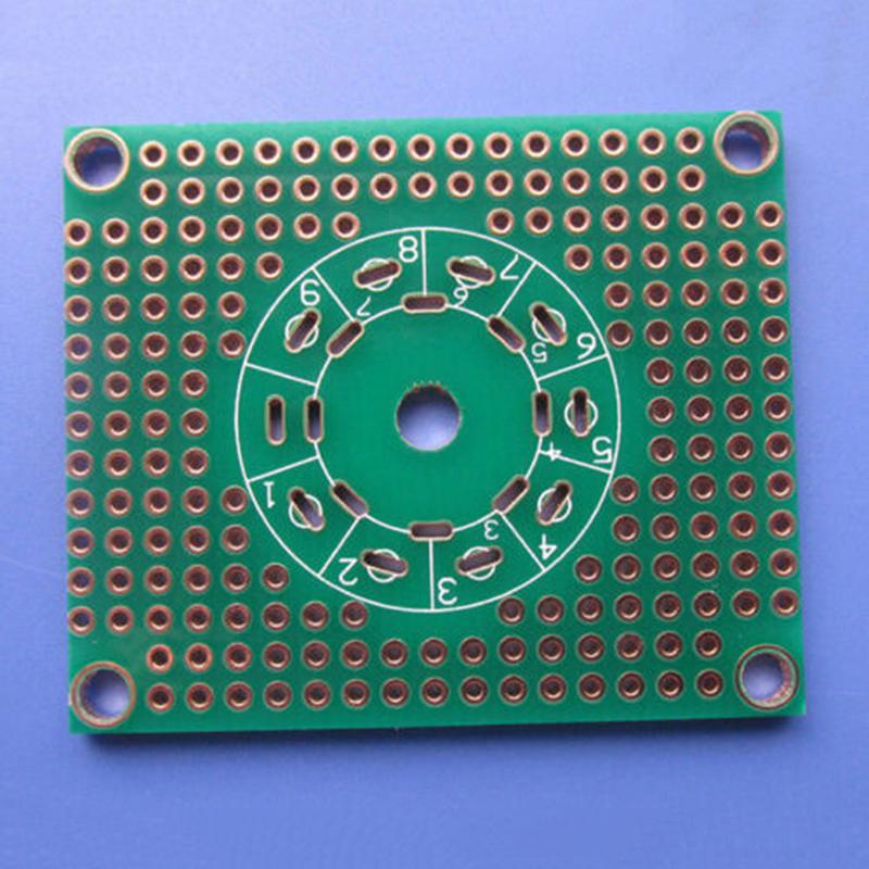 Универсальный прототип печатной платы для 8-контактного 7-контактного/9-контактного лампового усилителя, предусилителя, клапана для наушников