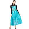 M-XL New Frozen Princess Anna Cosplay Costume Halloween Stage Costume Queen Costume