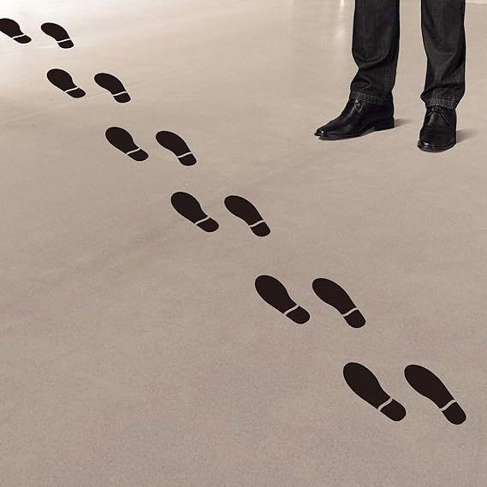 Домашний декор Наклейки на пол ПВХ Детская обувь Наклейки Аксессуары Наклейки со следами