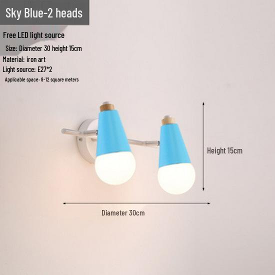 Современный скандинавский настенный светильник: Стильное освещение для спальни, гостиной, бара или лестницы