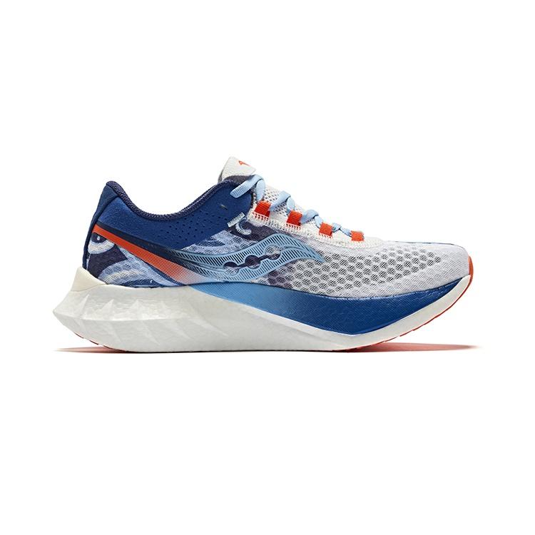 Saucony Endorphin Pro 4 Textile, Synthetic Leather Abrasion Resistant Coverage Rebound Low top Unisex S20939-401