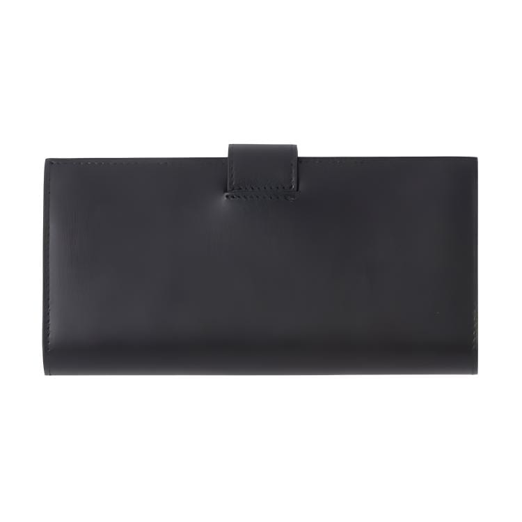 Prada Кожаный Кошелек Большой Женский Черный 1MV025_2CNP_F0002