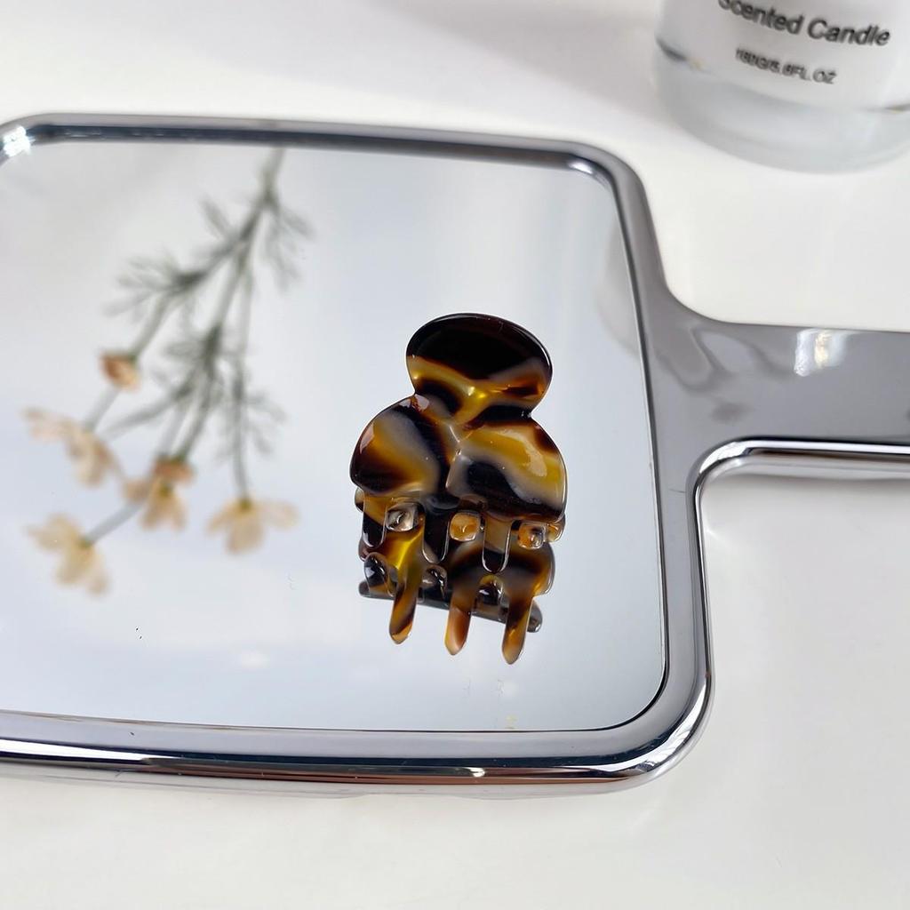 Корейская мини-заколка-краб с дофамином: Милые аксессуары для волос для женщин и детей