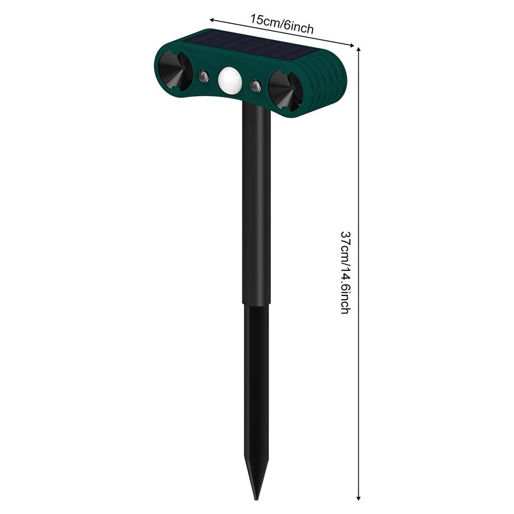 Solar Strobe Light with Motion Sensor Alarm Timed Human Body Induction Infrared Alarm Light