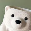 Держатель для стаканчика мороженого «Белый медведь», 3D-печать, милое животное, контейнер-охладитель для мороженого, герметичный держатель для пинты льда
