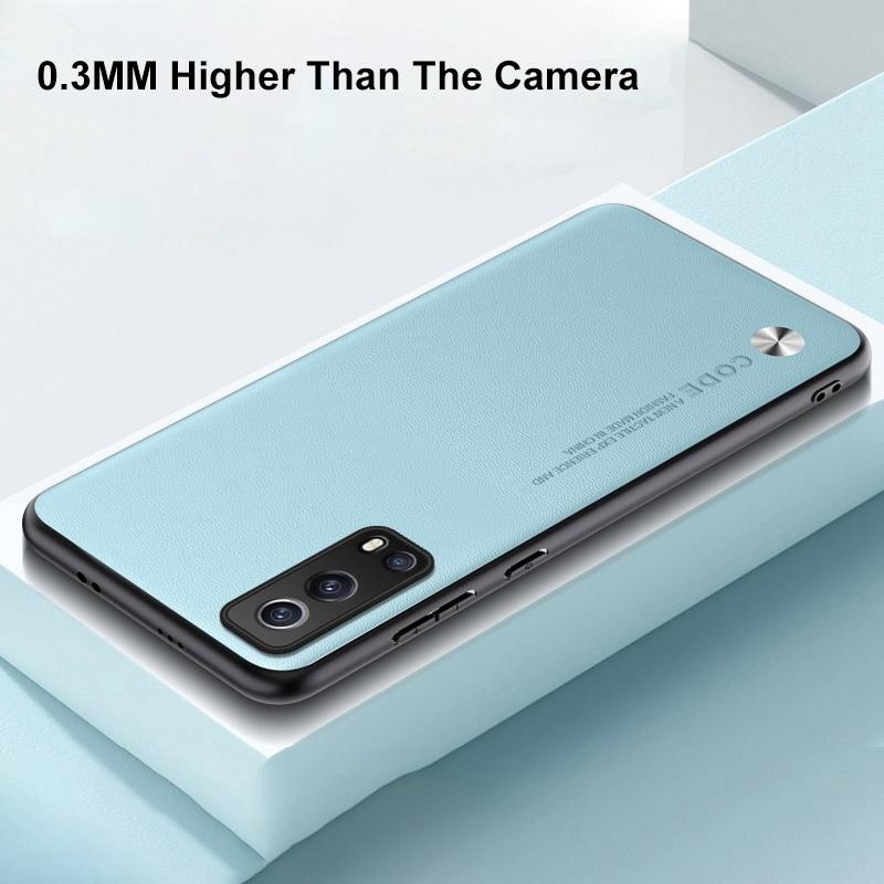 Роскошный чехол из искусственной кожи для Vivo iQOO Z3 Y52 5G, задняя крышка, матовый силиконовый чехол для телефона с полной защитой для Vivo Y72 5G iQOOZ3 Coque