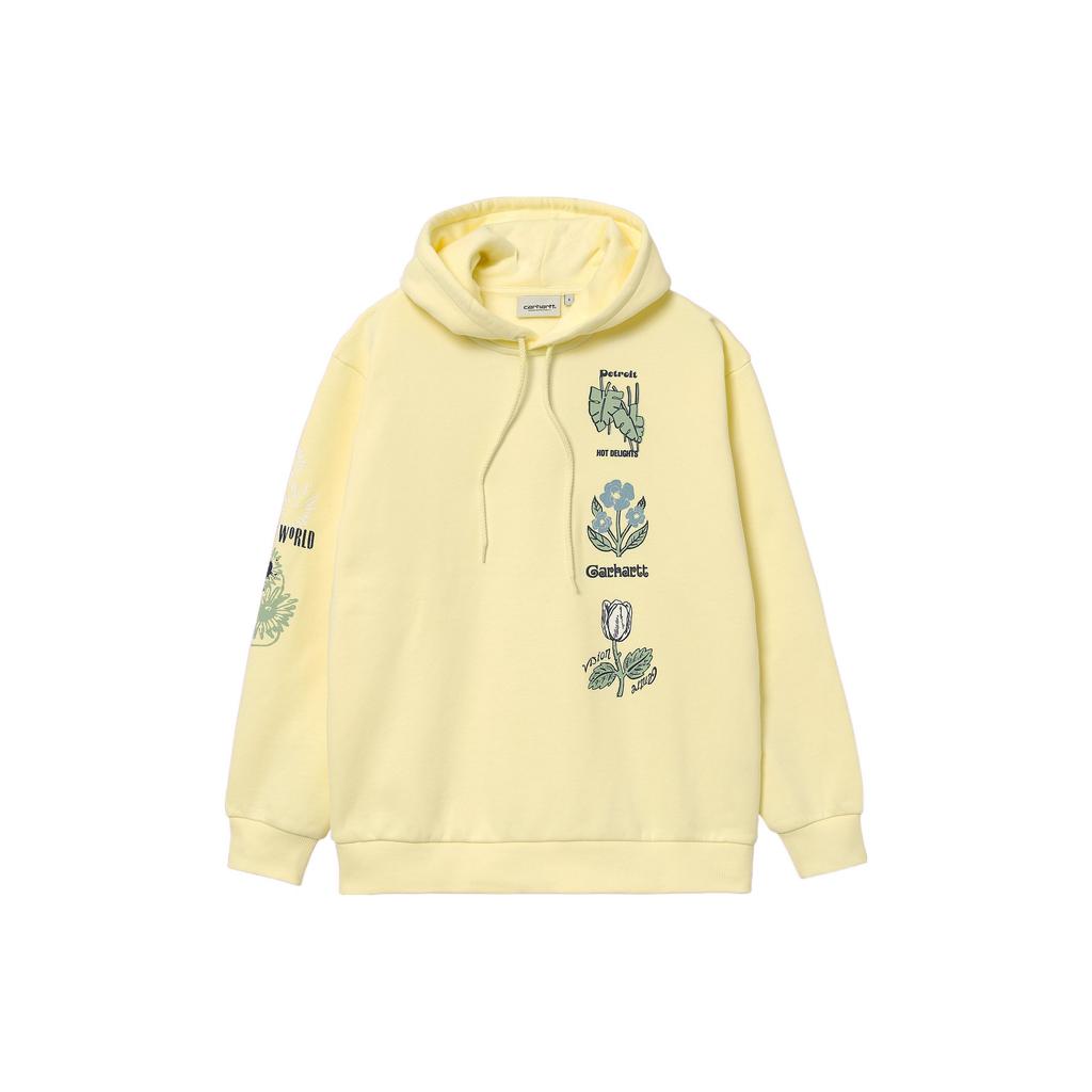 Carhartt WIP Женская толстовка с капюшоном Verdant Fantasy Женская толстовка Желтая I030091-825-XX