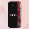 Чехол для телефона N7 M-Mass Effect для Samsung S24, S21, S22, S23, S30, Ultra, S20, Plus, Fe, Lite, Note, 10, 9, 5G Черный Мягкий