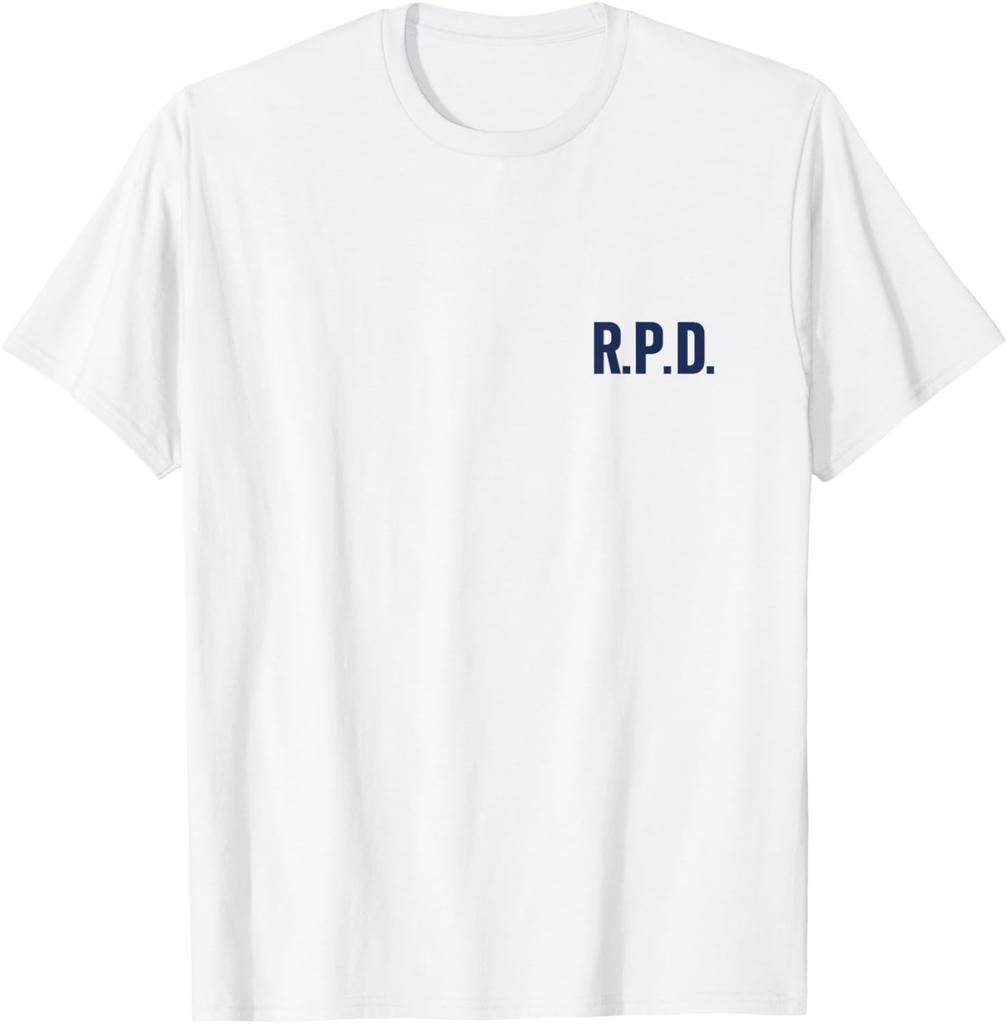 Resident Evil RPD TShirt Unisexs and Womens Summer Cotton Clothing Fashion Casual Gaming Enthusiast Short Sleeve Tshirt