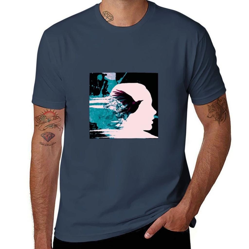 Scylla And Morrigan Tshirt Minimalist Plain Crew Neck Tshirt