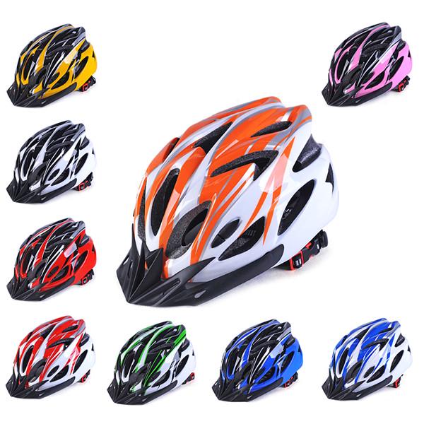 Practical Adult Road Bike Bicycle Cycling Helmet Visor Adjustable Mountain Hat