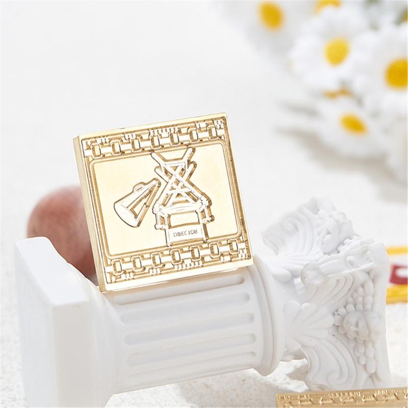 Metal Sealing Stamp Head Wax Stamp Head Only Emboss Sealings Wax Scrapbooking Stamp Head Wax Seal Stamp Head Replacement