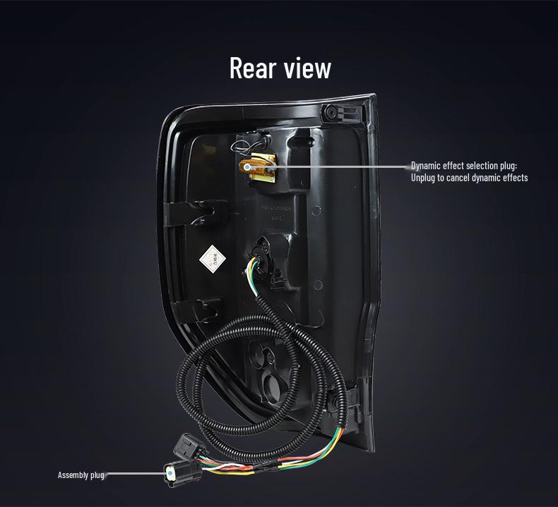 Светодиодный динамический указатель поворота задний фонарь для 2012-2018 Ford Everest Ranger T6