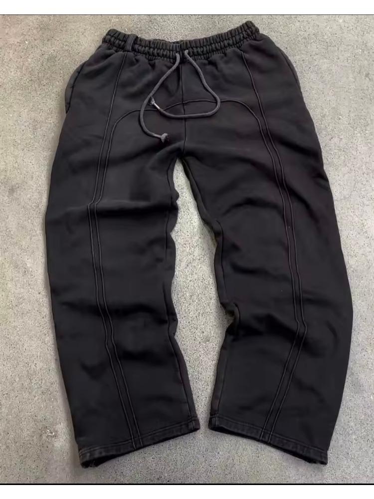 ZYLLO Y2k Уличные Повседневные Брюки Повседневные Брюки Хип-Хоп Винтажная Уличная Одежда Рэп Уличные Танцы Одежда Брюки Тренд Оверсайз