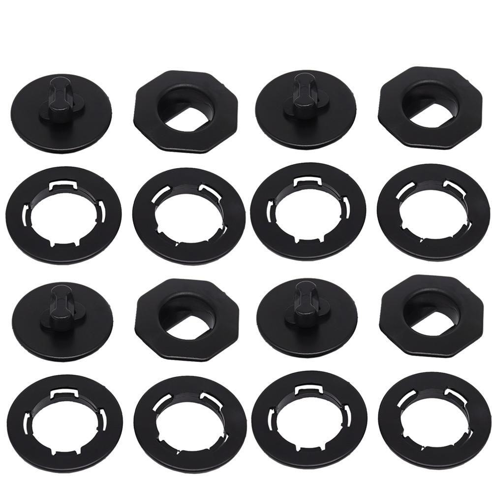 4 шт., коврик для багажника автомобиля, зажим, держатель, фиксирующий зажим для ковра, пряжка, крючок, фиксатор, устойчивые детали, аксессуары, универсальные