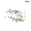 100 шт. Аксессуары для часов Винты для часовых механизмов, Прецизионные микроразные винты, Винты, Отправляются случайным образом разных размеров