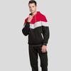 Men's Autumn Street Casual Sports Sweater Loose Side Seam Pocket Color Matching Youth Hooded Sweater
