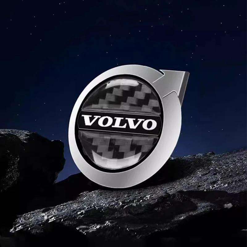 Car Steering Wheel Stickers Carbon Fiber Sticker Accessories For Volvo Xc60 Xc90 V40 V60 S60 V50 V90 S80 C40 XC40 V70 Rdesign