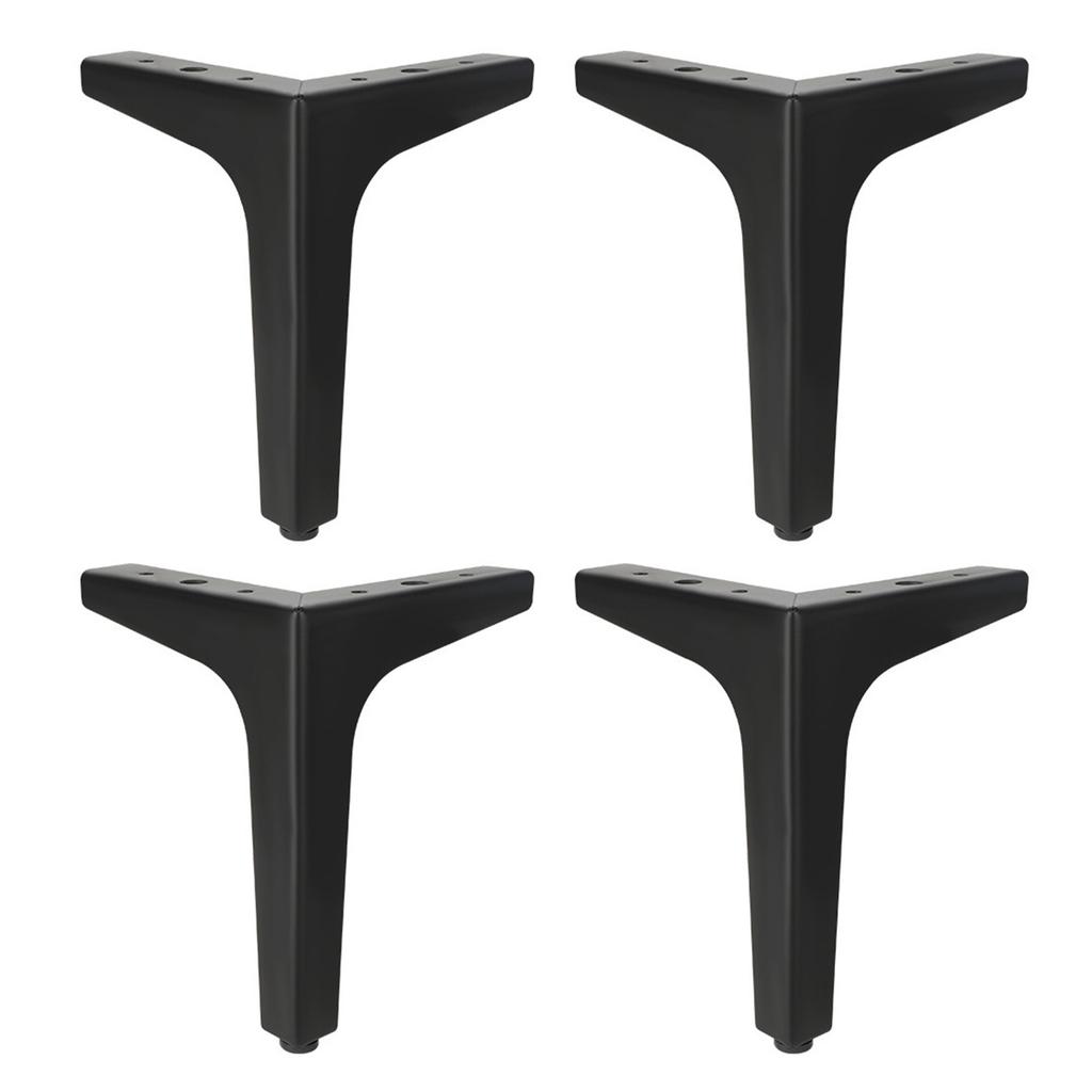Pack of 4 Metal Cabinet Feet High Strength Metal Furniture Feet Upgrades for Modern Furniture Including Sofas & Chairs