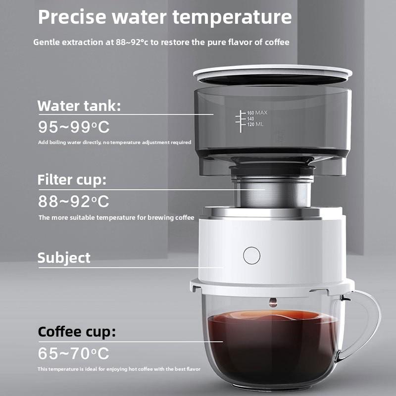 Mini American Coffee Machine Outdoor Travel Camping Manual Drip Coffee Machine Gift