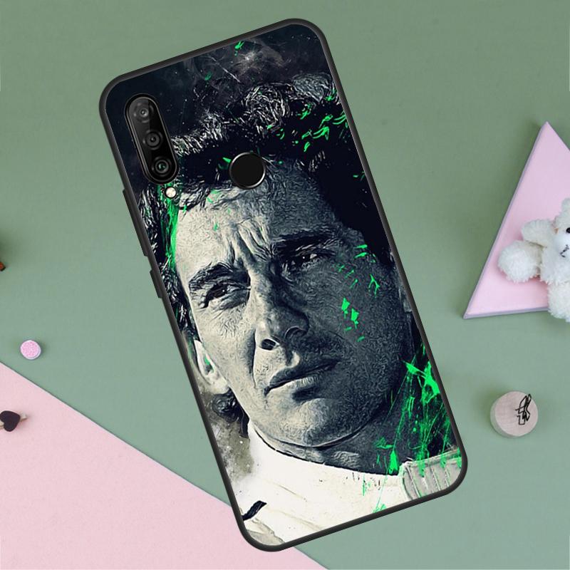 Гонщик Айртон Сенна Для Huawei Nova 9 10 SE Y91 Y61 Y90 Y70 Y60 Y72 12s 12i 11i 7i 8i P60 Pro P30 P40 Lite Чехол