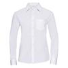 Womens/Ladies Poplin Easy-Care Long-Sleeved Formal Shirt