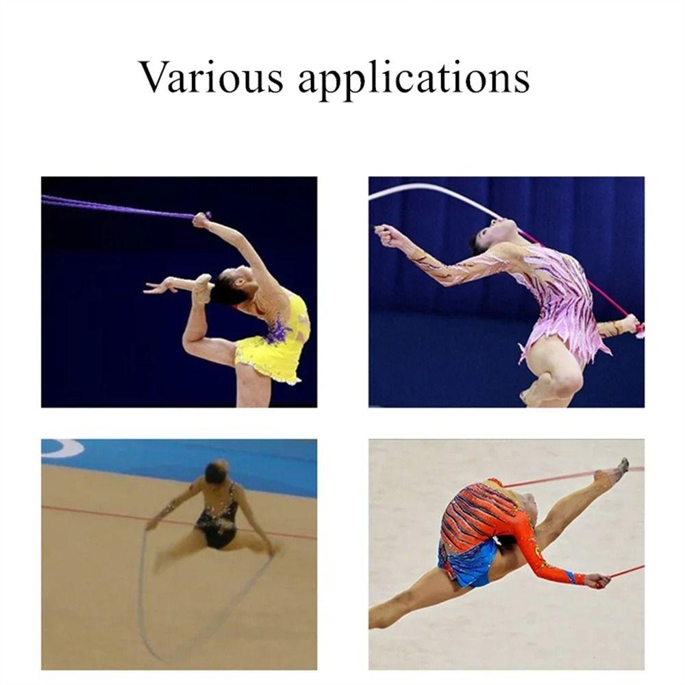 Rainbow Color Gymnastics Arts Rope Competition Gymnastics Jumping Props Sports Training