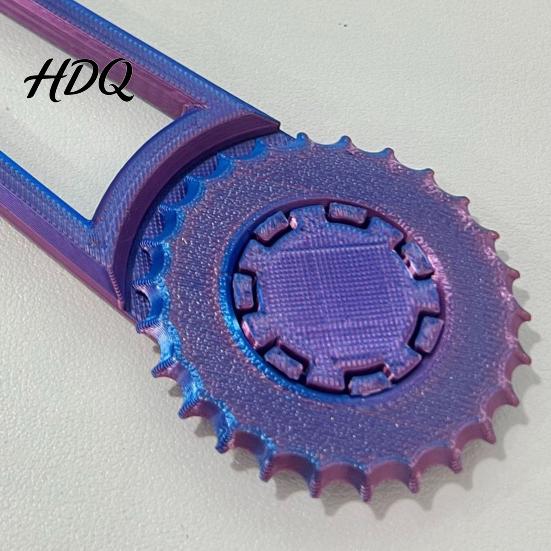 Serrated Gear Roller Cutter Cardboard Perforation Tool 3D Printed Paperboard Perforating Cutter