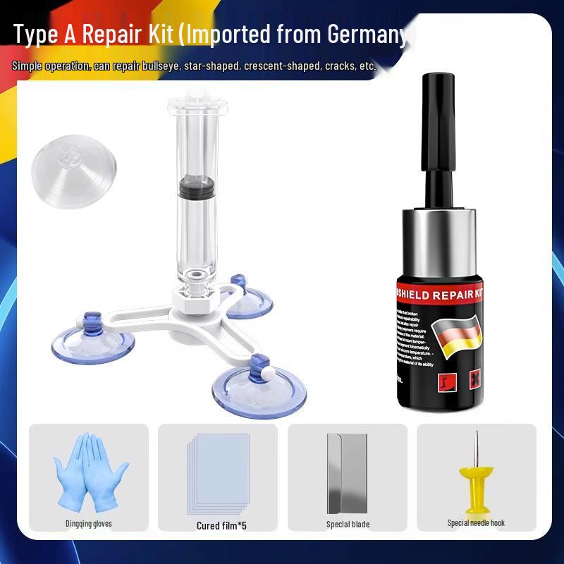 Жидкость для ремонта лобового стекла от трещин, сколов и царапин - Бесследный восстановитель повреждений